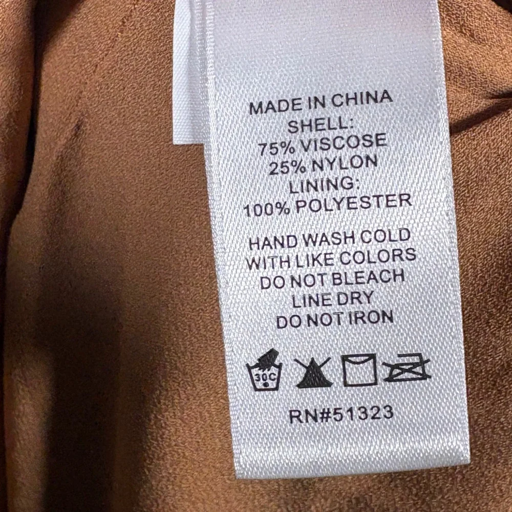 Parker Womens Textured Cutout Front Mini Dress Brown Sugar Floral Burnout Size 6 - Picture 13 of 13